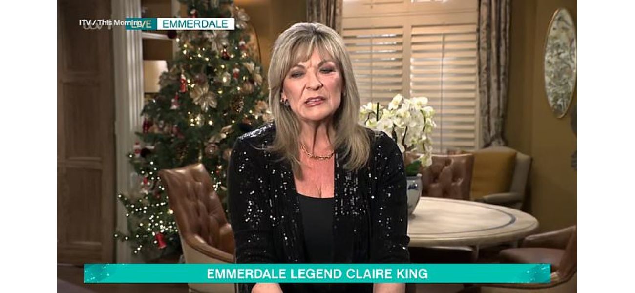 Claire King wants to reveal a big twist in Emmerdale involving the character Kim Tate, but fears facing consequences.