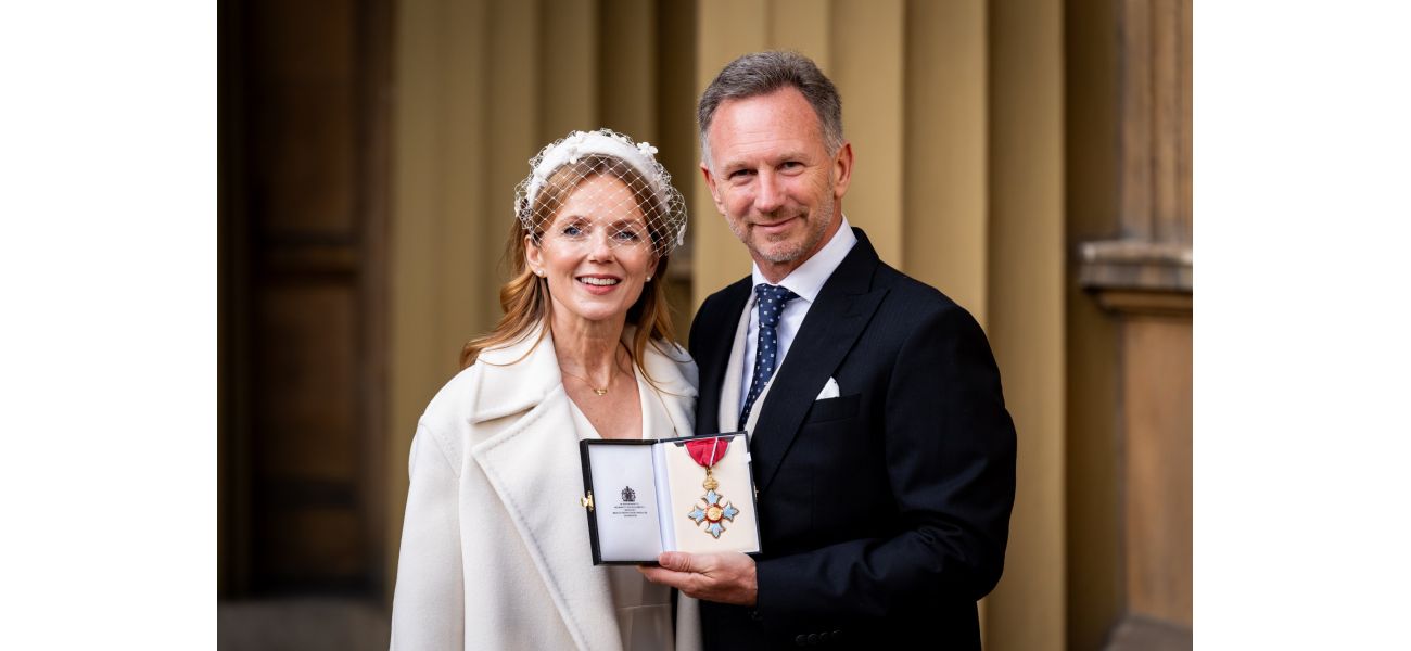 Geri Halliwell wears white to support husband at ceremony, but why?