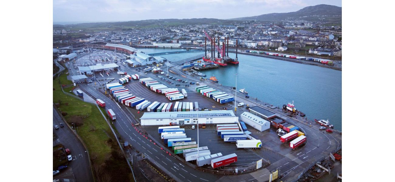 Why is Holyhead Port shut and when will it reopen?