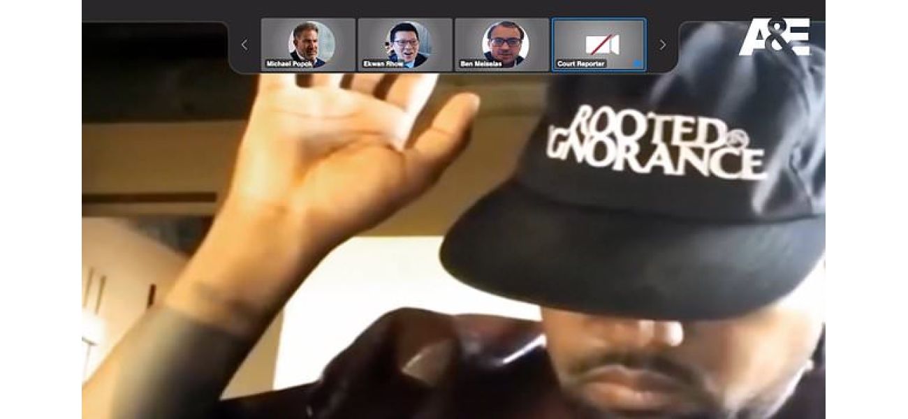 Kanye West's strange deposition video shows him covering his face and arguing with a lawyer he calls 