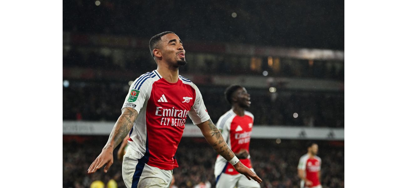 Gabriel Jesus' second goal for Arsenal against Crystal Palace was allowed despite being offside.