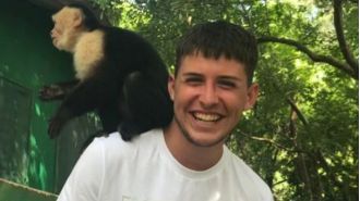 A carefree British student was fatally stabbed near a canal in Amsterdam.