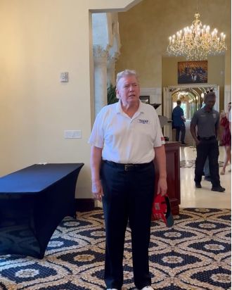 Trump has a new haircut and it's unclear if it's a mullet.