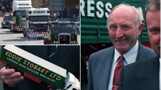 Eddie Stobart, founder of famous trucking company, passes away at 95 years old.