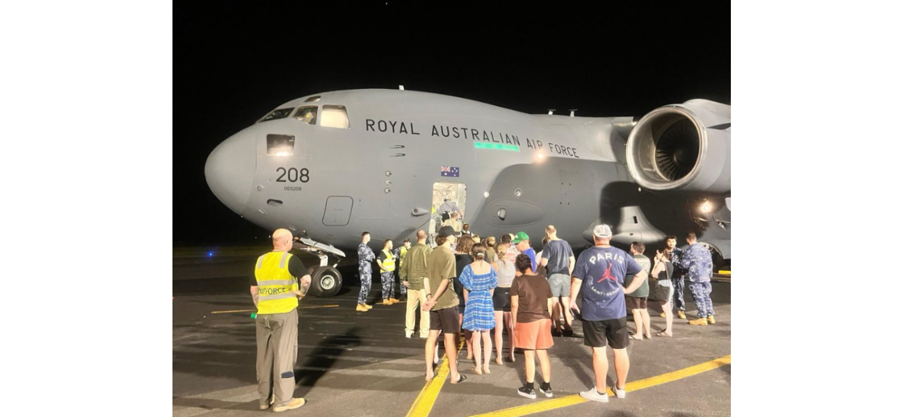 150 Australians rescued by RAAF from Vanuatu following destructive earthquake.