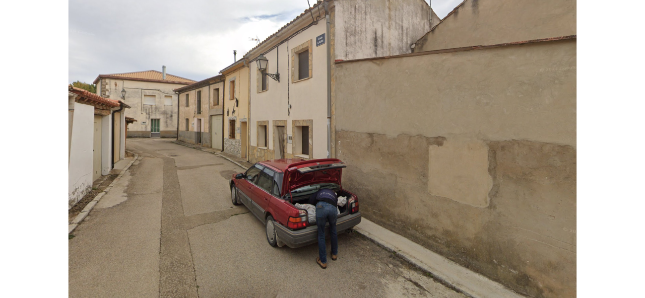 Google's Street View car provided a crucial piece of evidence in a murder case when it captured an important clue.