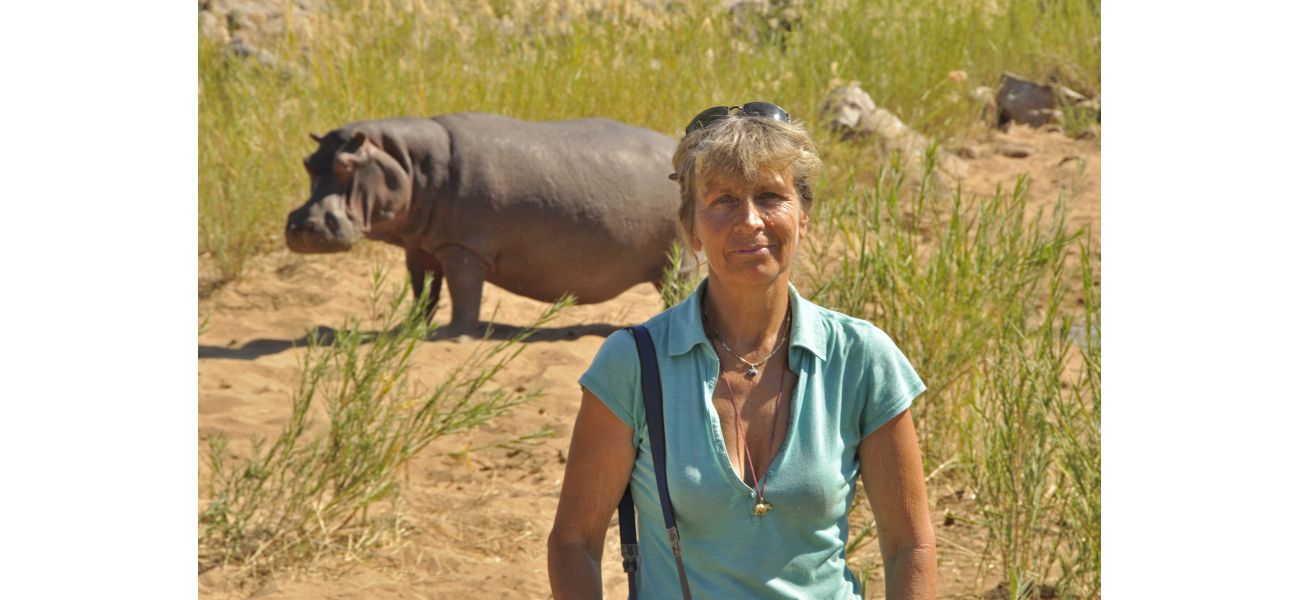 An English woman became known as the 'Hippo Lady' of Zimbabwe.