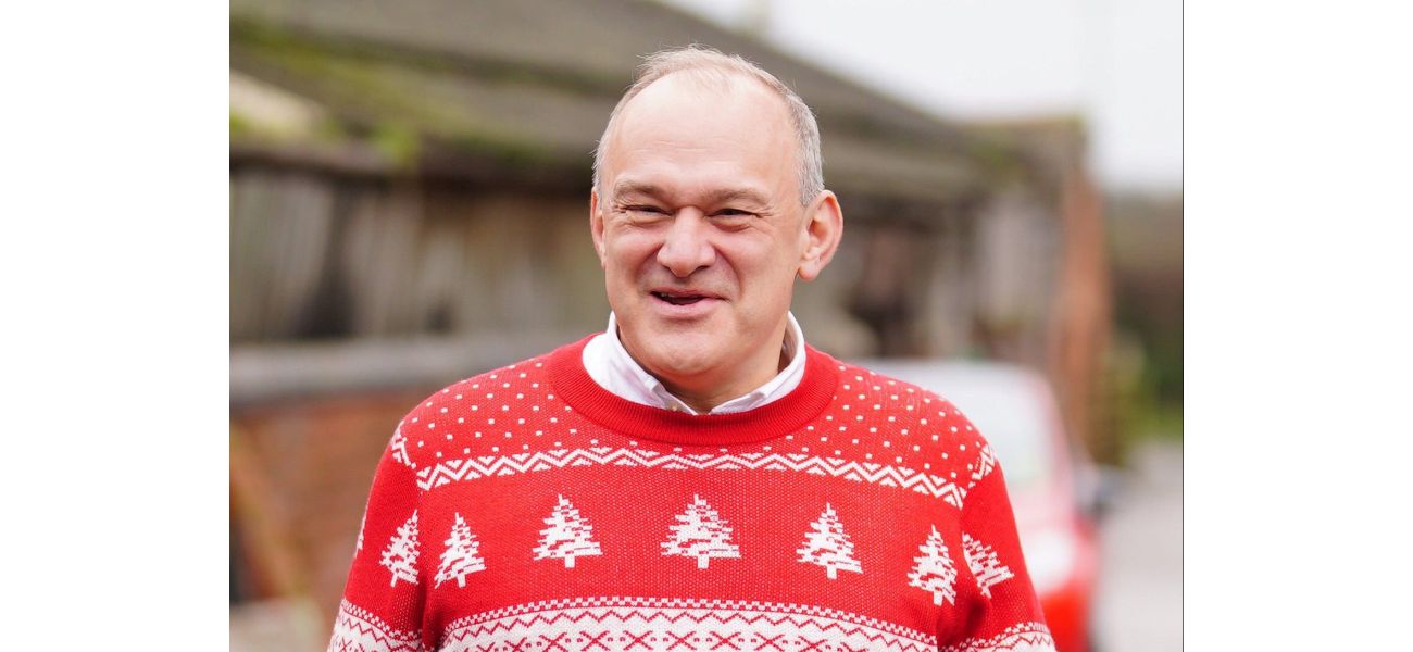 Sir Ed Davey is getting ready to challenge Metro in a holiday-themed game of Fifa.