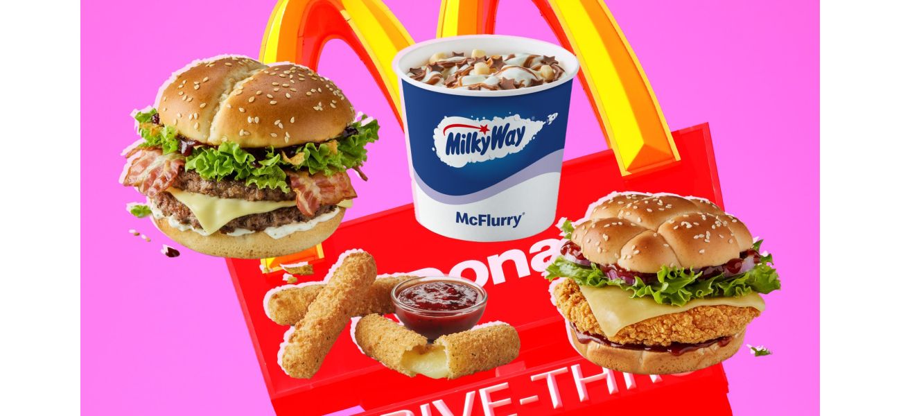 McDonald's reveals upcoming menu additions for 2025, including a burger and katsu wrap.