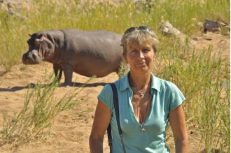 An English woman became known as the 'Hippo Lady' of Zimbabwe.