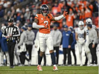 Broncos' Pat Surtain II will be in the lineup against the Chargers, but Jaleel McLaughlin will not play.