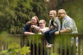 Christmas decorations will remain up until February out of sadness.