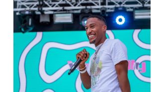 UK rapper facing rape charges pleads guilty to reckless driving in Perth court.