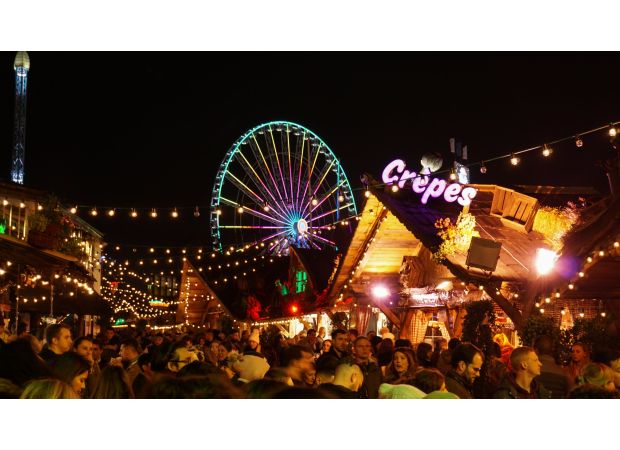 A person was harmed in a chemical assault at Hyde Park Winter Wonderland.