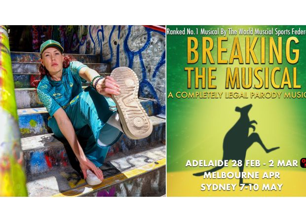 Comedian finds loophole in legal system for Raygun musical.