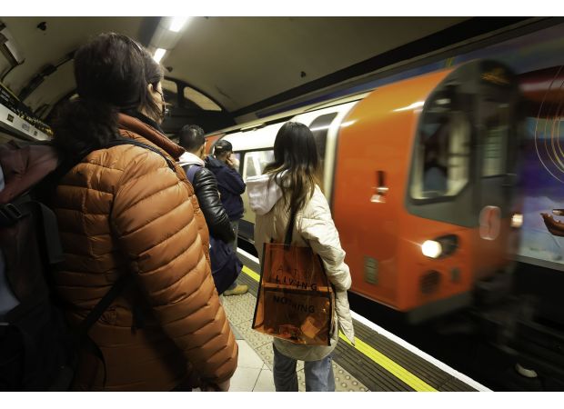 Three London Underground lines are experiencing delays due to train cancellations.