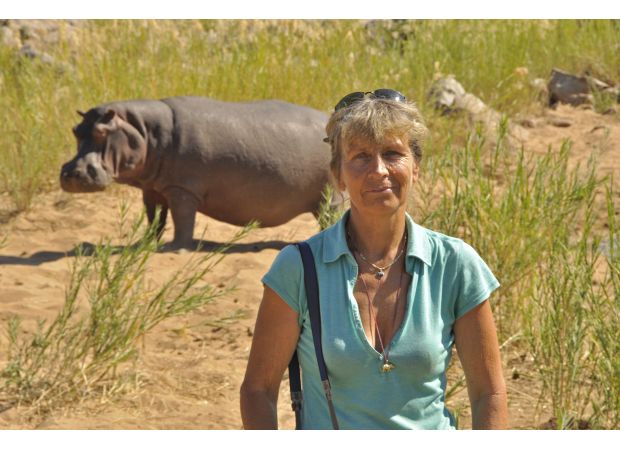 An English woman became known as the 'Hippo Lady' of Zimbabwe.