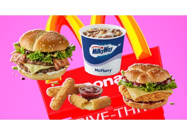 McDonald's reveals upcoming menu additions for 2025, including a burger and katsu wrap.