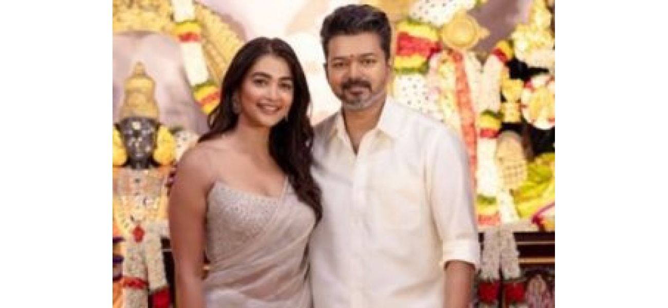 Actress Pooja Hegde starts new filming period for Thalapathy 69.