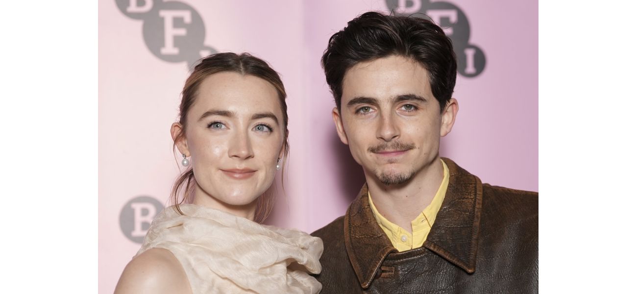 Timothee Chalamet shares his experience of being sworn at by Saoirse Ronan while filming.