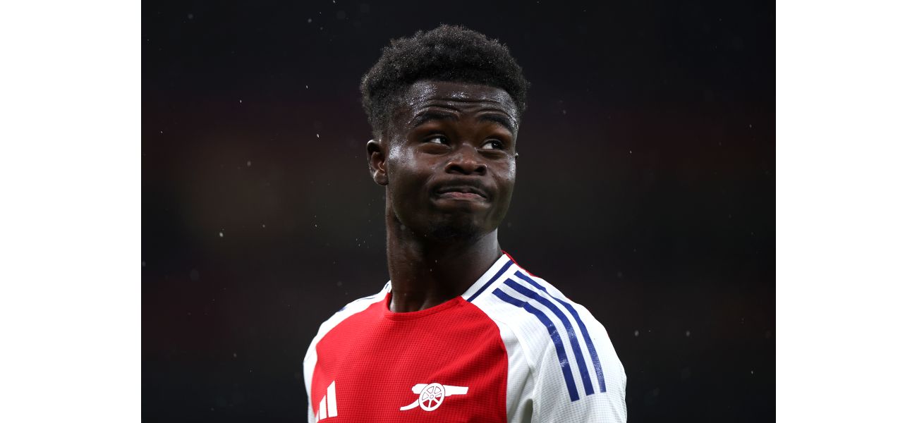 Bukayo Saka admits to a 