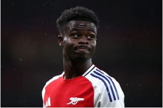Bukayo Saka admits to a 