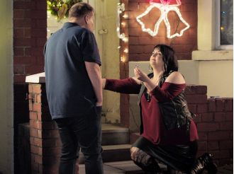 Ruth Jones discusses challenges of recreating Gavin and Stacey cliffhanger.