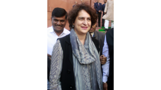 Priyanka accuses BJP of concocting a conspiracy to protect Amit Shah by making allegations against Rahul Gandhi.
