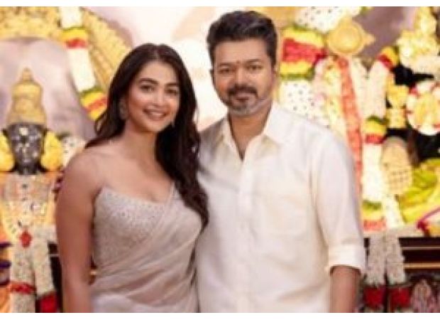 Actress Pooja Hegde starts new filming period for Thalapathy 69.