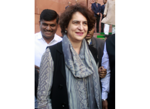 Priyanka accuses BJP of concocting a conspiracy to protect Amit Shah by making allegations against Rahul Gandhi.