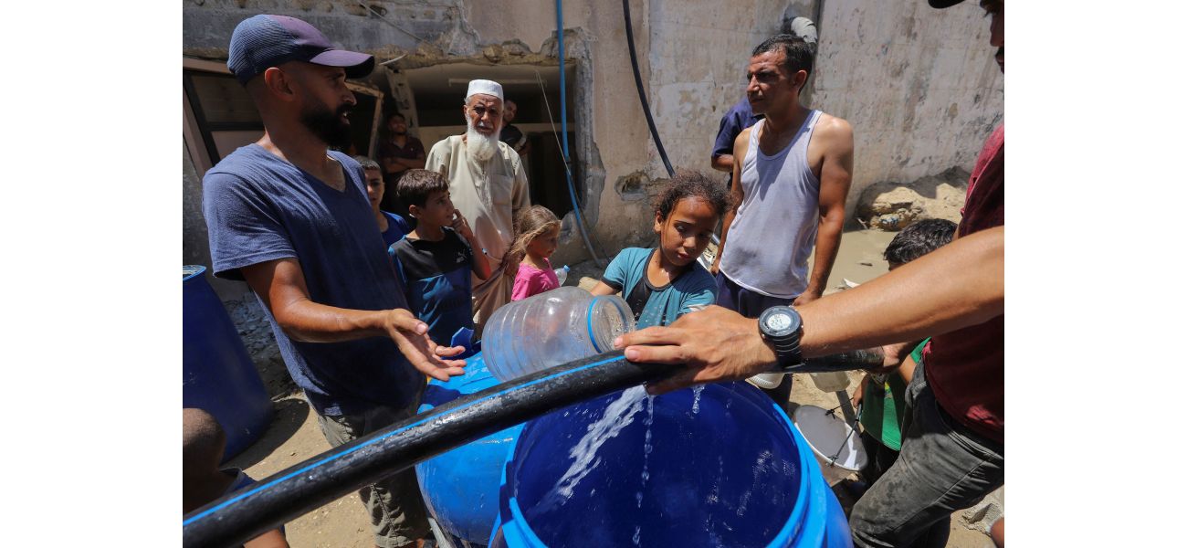 Human Rights Watch claims Israel is committing genocide in Gaza through intentional water restrictions.