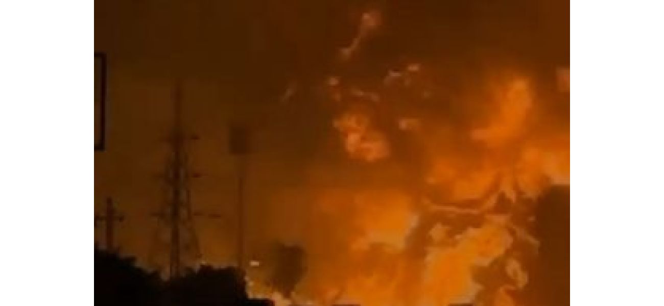 A truck carrying chemicals collided with other vehicles in Jaipur, causing a fire that killed five people and injured 37.