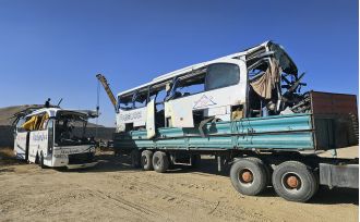 Dozens dead in Afghanistan after series of highway accidents.