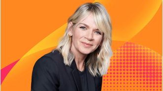 Why did Zoe Ball announce her departure from the Radio 2 Breakfast Show?