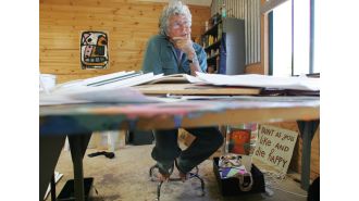 Michael Leunig, 79, an Australian cartoonist, has passed away.