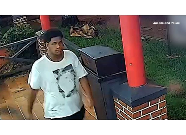 Police in Brisbane are searching for a man who is suspected of committing a sexual assault on a street in the city.