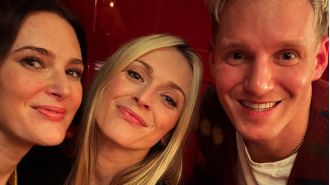 Fearne Cotton looks radiant after recently announcing separation from Jesse Wood.