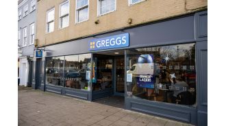 Town unable to prevent Greggs from opening on its main street.