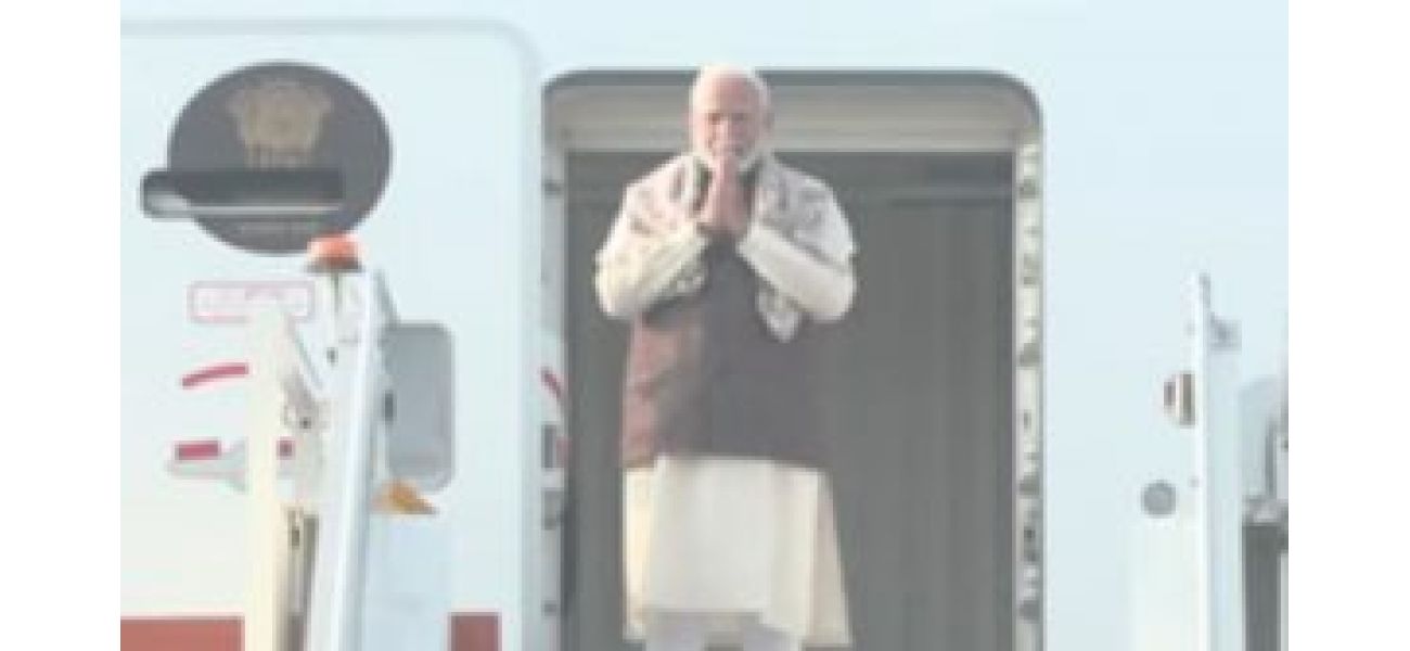 Indian Prime Minister Modi heads to Kuwait for a 2-day trip.