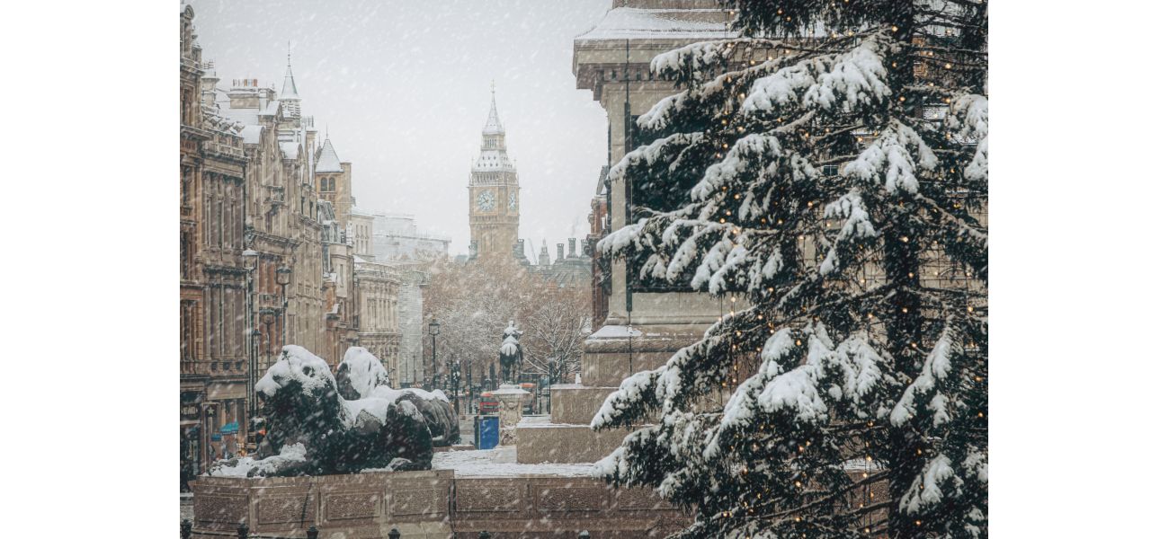 When was the most recent Christmas in London with snow?