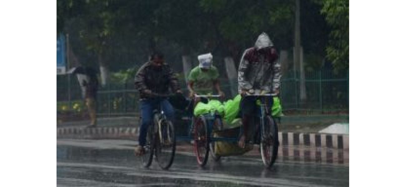 Heavy rain caused by depression hits multiple areas in Odisha.