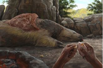 New evidence shows that giant sloths and mastodons coexisted with humans in the Americas for thousands of years.
