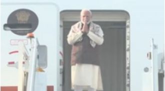 Indian Prime Minister Modi heads to Kuwait for a 2-day trip.