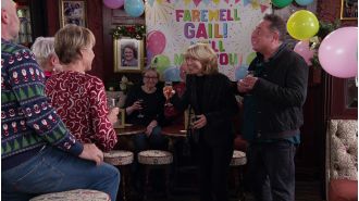 In a surprise video, Coronation Street reveals twist for Gail as Audrey shares major announcement.