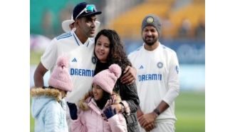 Ashwin's unexpected retirement prompts emotional tribute from his wife.