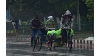 Heavy rain caused by depression hits multiple areas in Odisha.
