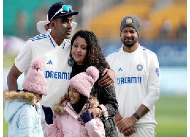 Ashwin's unexpected retirement prompts emotional tribute from his wife.