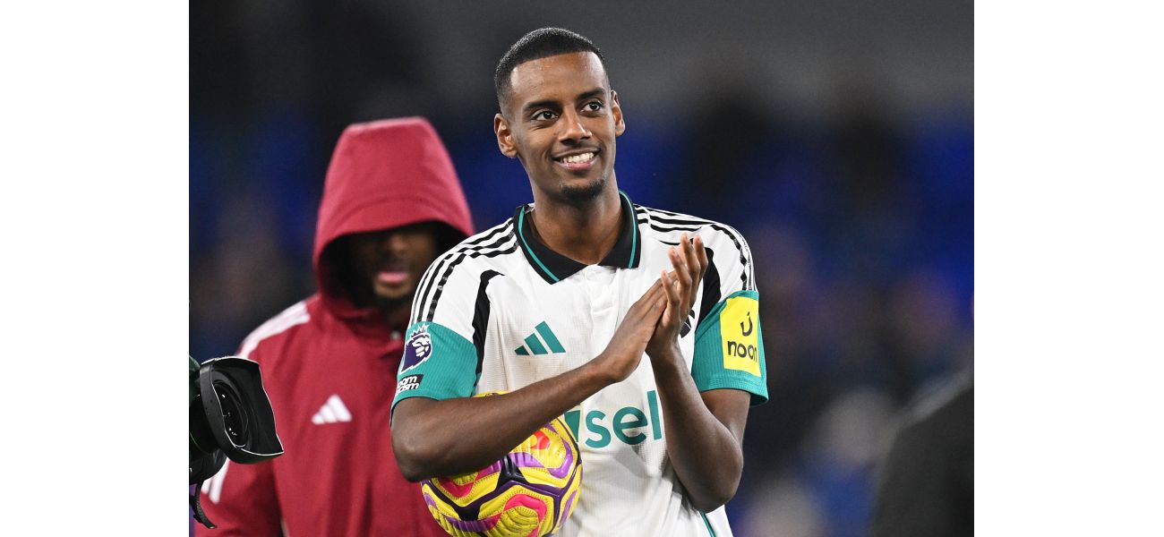 Eddie Howe talks to Arsenal about their interest in signing Alexander Isak.