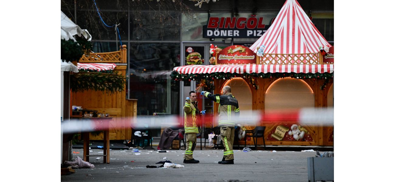 Who is the suspect responsible for the attack on the German Christmas market?