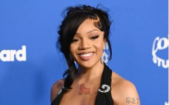 Glorilla gives back to her old school and buys her first property.